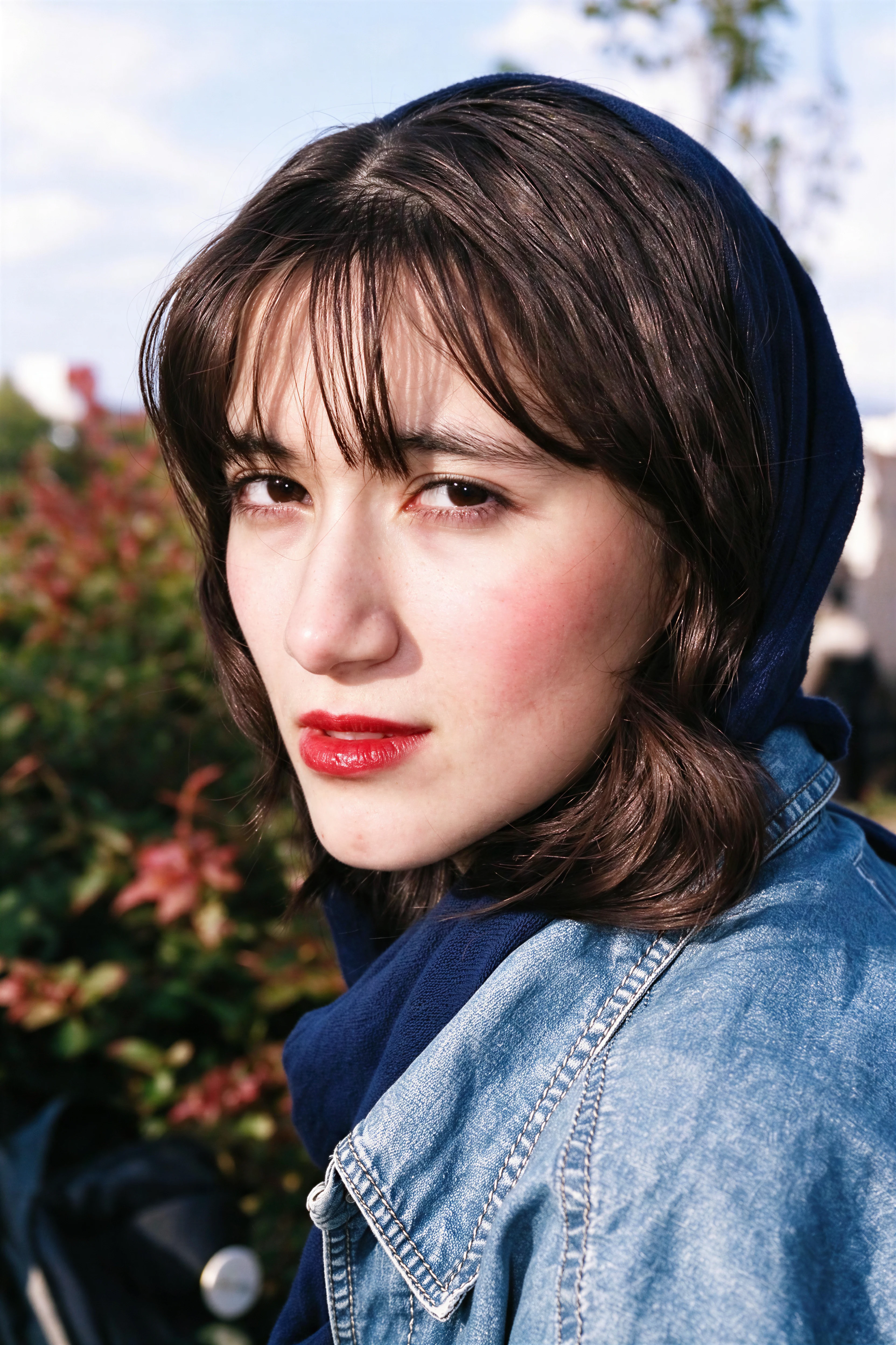 Restored vintage portrait result